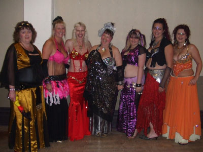 Belly Dance Flames